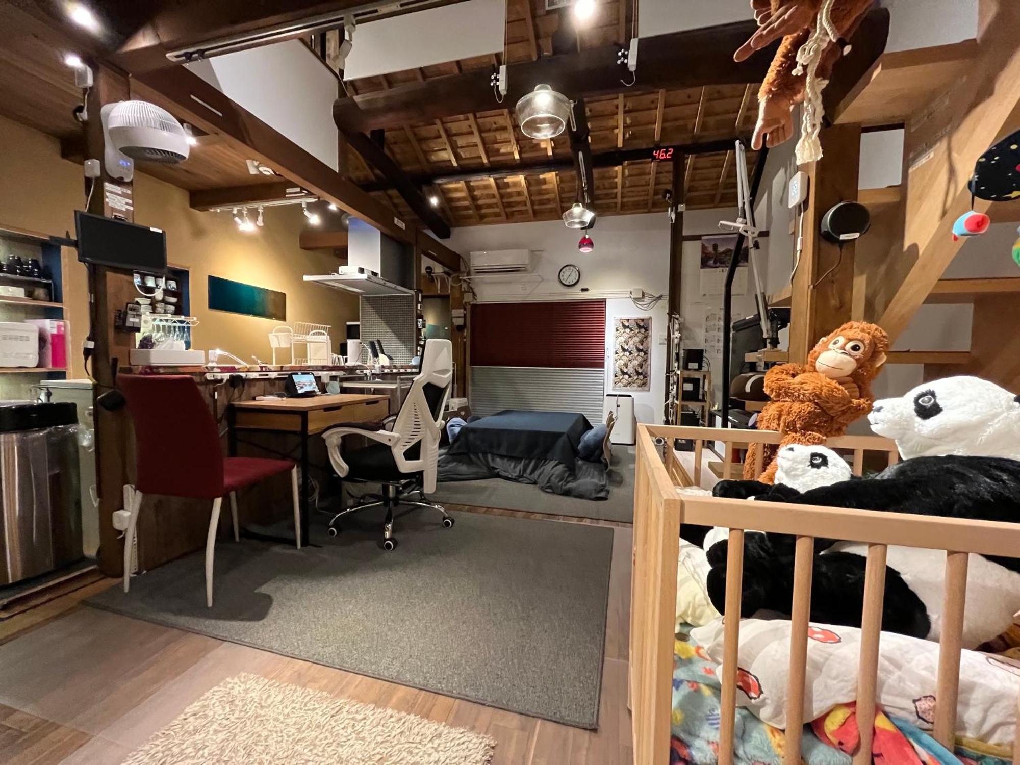 Nishijin No Sato 西陣之郷 -100 Yrs Smart & Sustainable Ai Arthouse With 10Gbps Wifi - Villa Kyoto Cameră foto