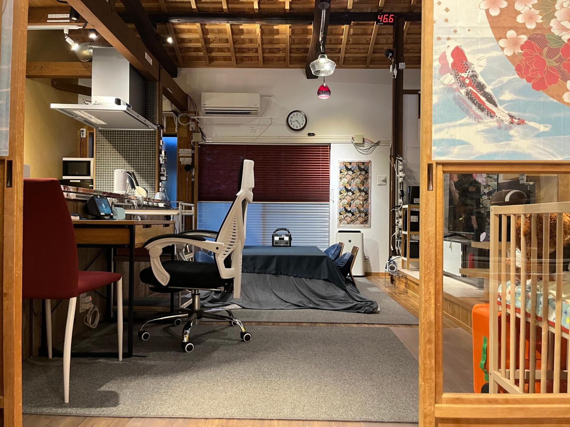 Nishijin No Sato 西陣之郷 -100 Yrs Smart & Sustainable Ai Arthouse With 10Gbps Wifi - Villa Kyoto Cameră foto